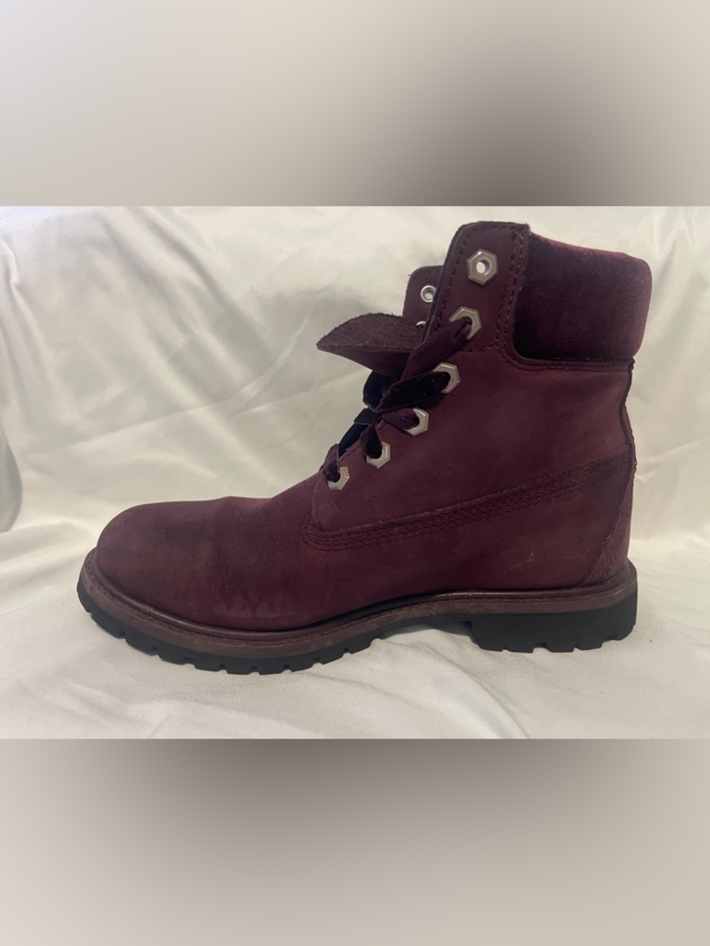 Timberland Deep Burgundy Nubuck Hiking Boot - Picture 10 of 10